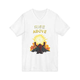 Rise Above V.2 dtg V-Neck Tee
