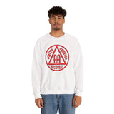AA Black & Red Symbol dtg Crewneck Sweatshirt