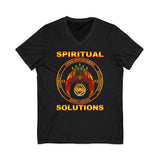 Spiritual Solutions V. 2 dtg V-Neck Tee