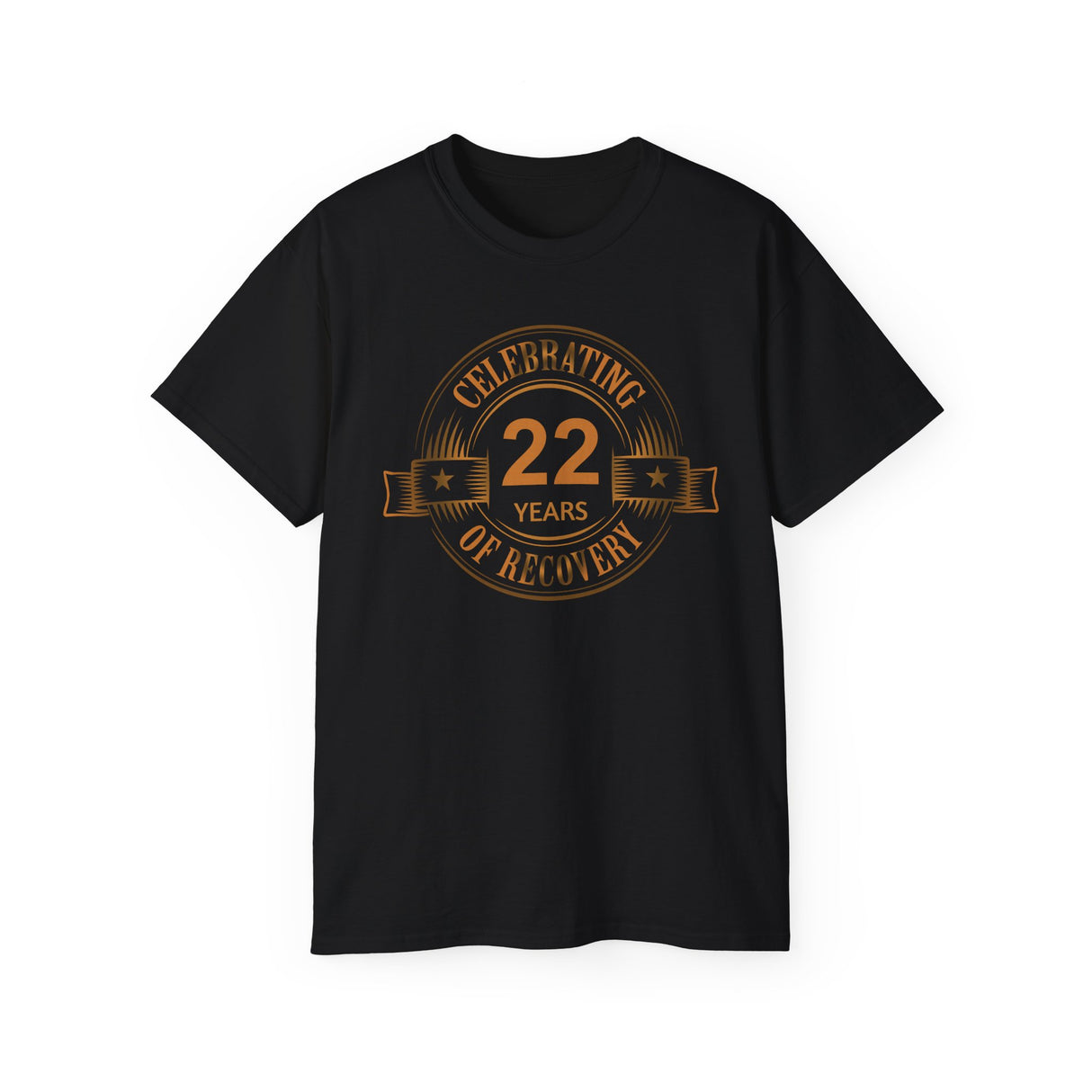 Custom Celebrating Recovery Badge dtg Tee