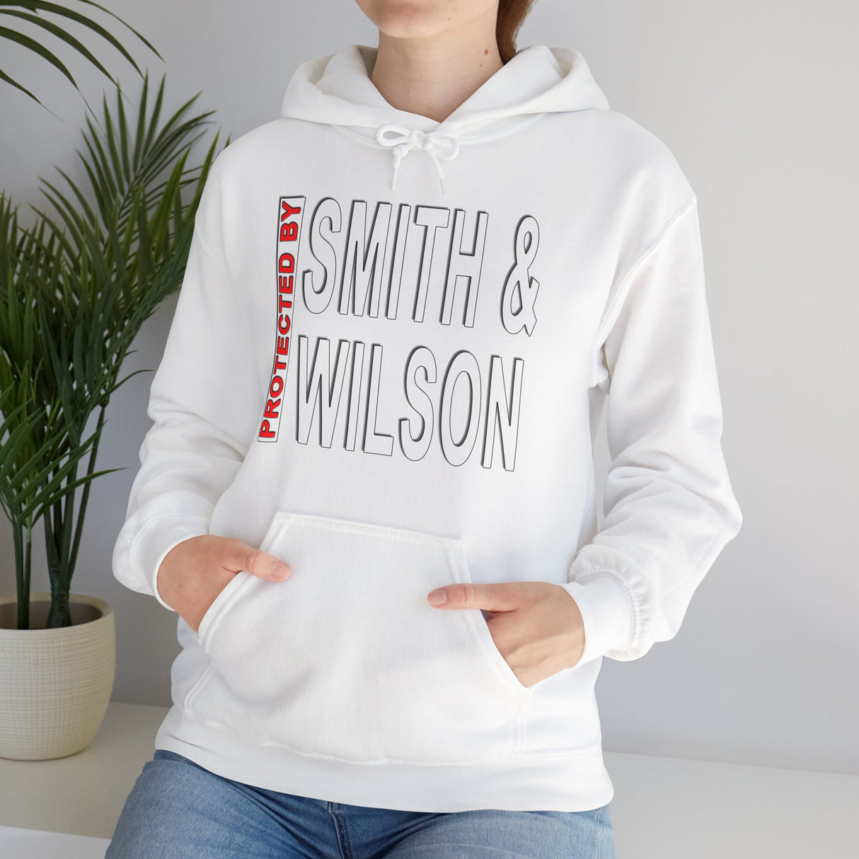 Protected By Smith & Wilson dtg Hoodie
