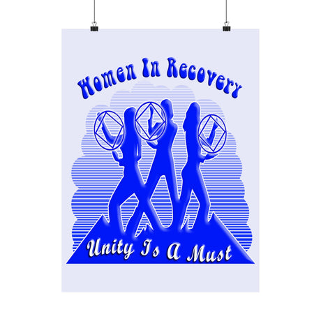 Women In Recovery  Vertical Posters