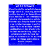 We Do Recover  Vertical Posters