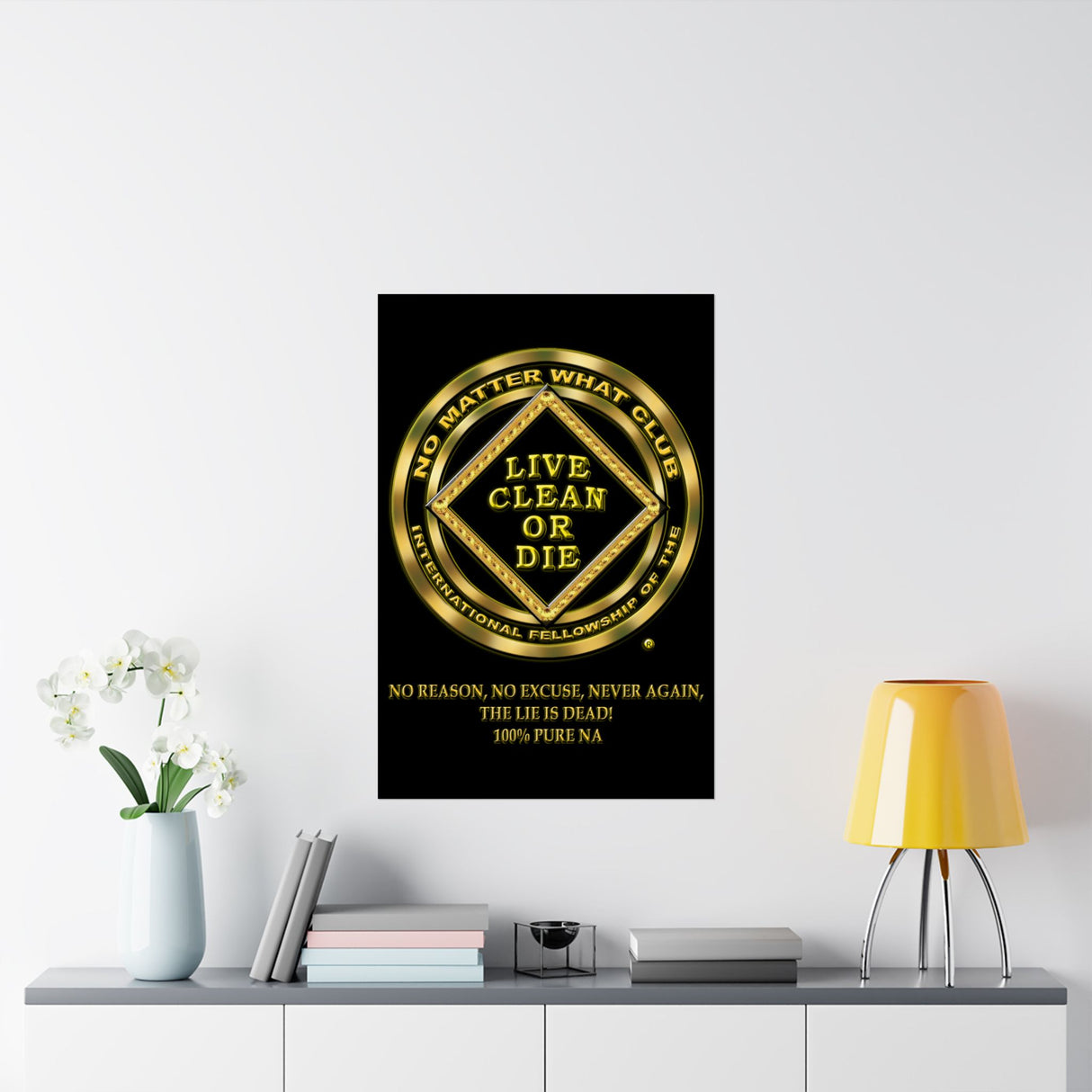 No Matter What Gold  Vertical Posters