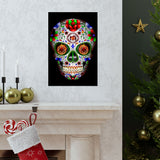 NA Sugar Skull 1  Vertical Posters
