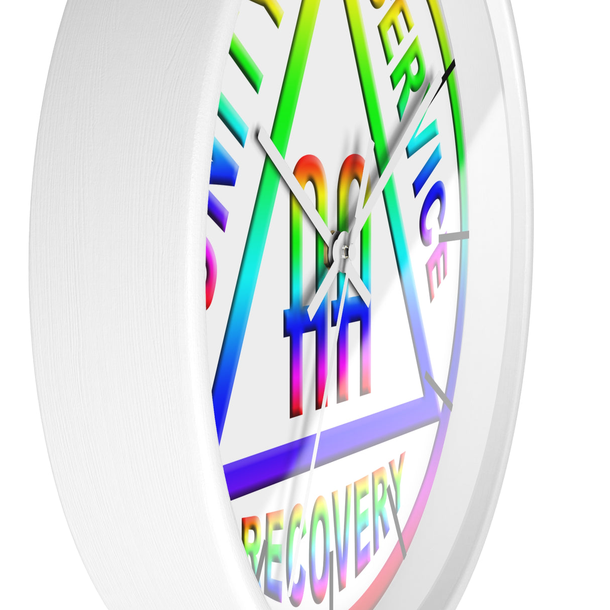 AA Rainbow Symbol Wall Clock