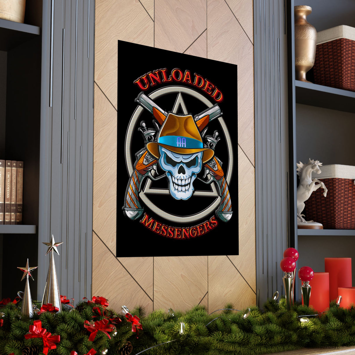 AA- Unloaded Messengers Vertical Posters