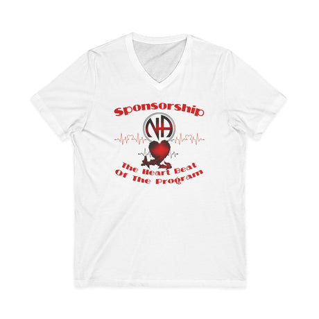 Sponsorship - The Heartbeat dtg V-Neck Tee