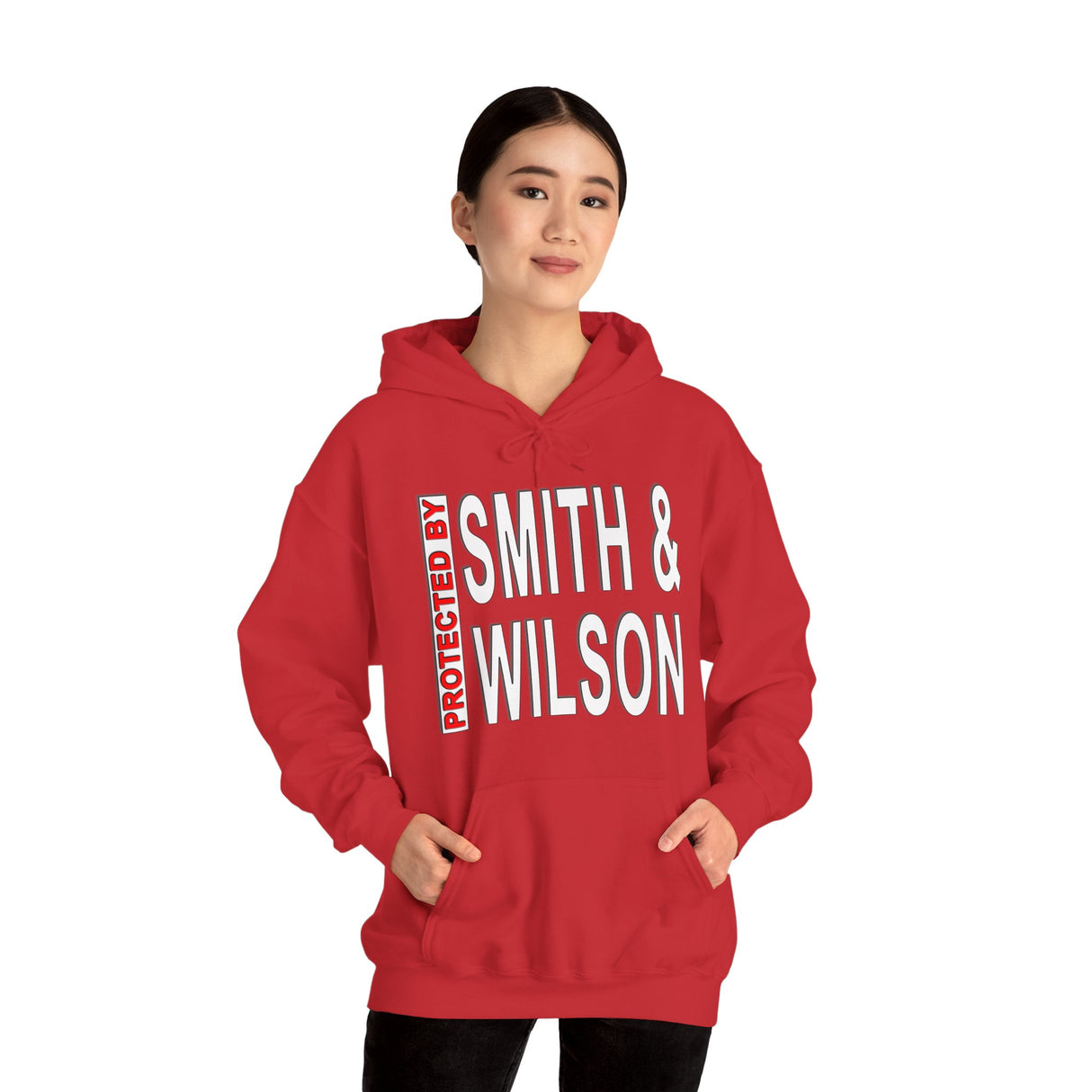 Protected By Smith & Wilson dtg Hoodie