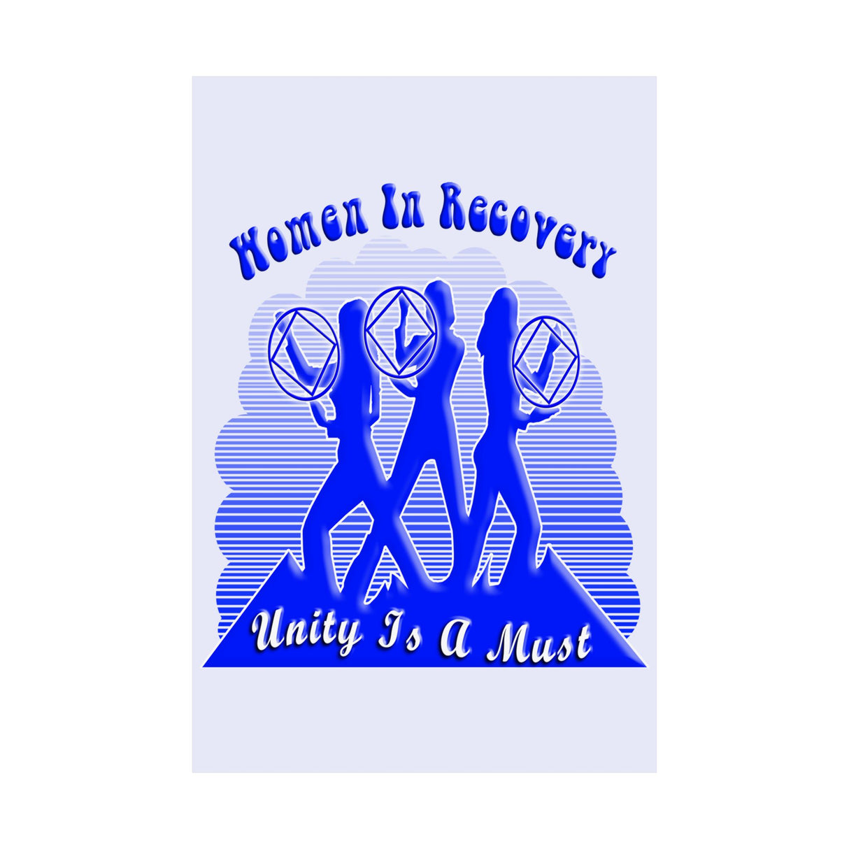 Women In Recovery  Vertical Posters