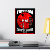 Freedom From Addiction Vertical Posters