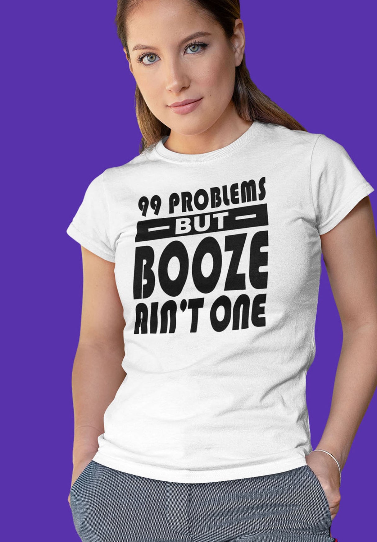 aalt- 99 Problems Women's dtg Tee