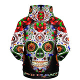 NA Sugar Skull AOP Hoodie