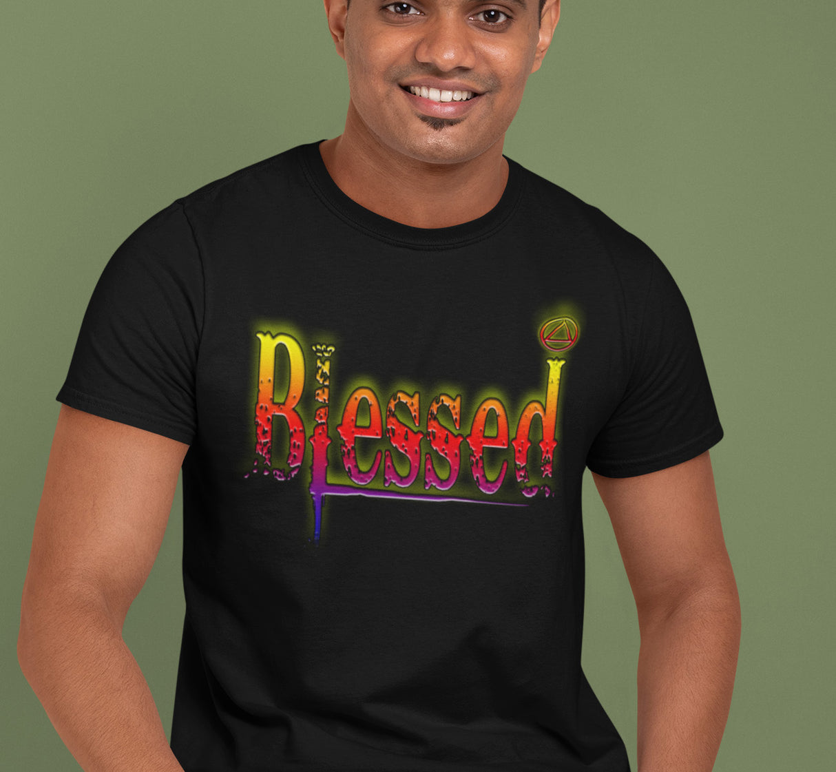 AA- Blessed V.1 SS  dtg Tee