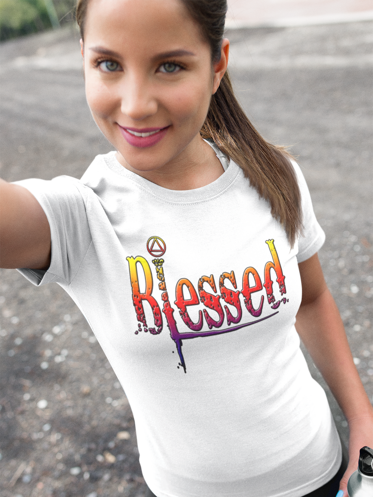 ldTs- AA Blessed Women's Tee