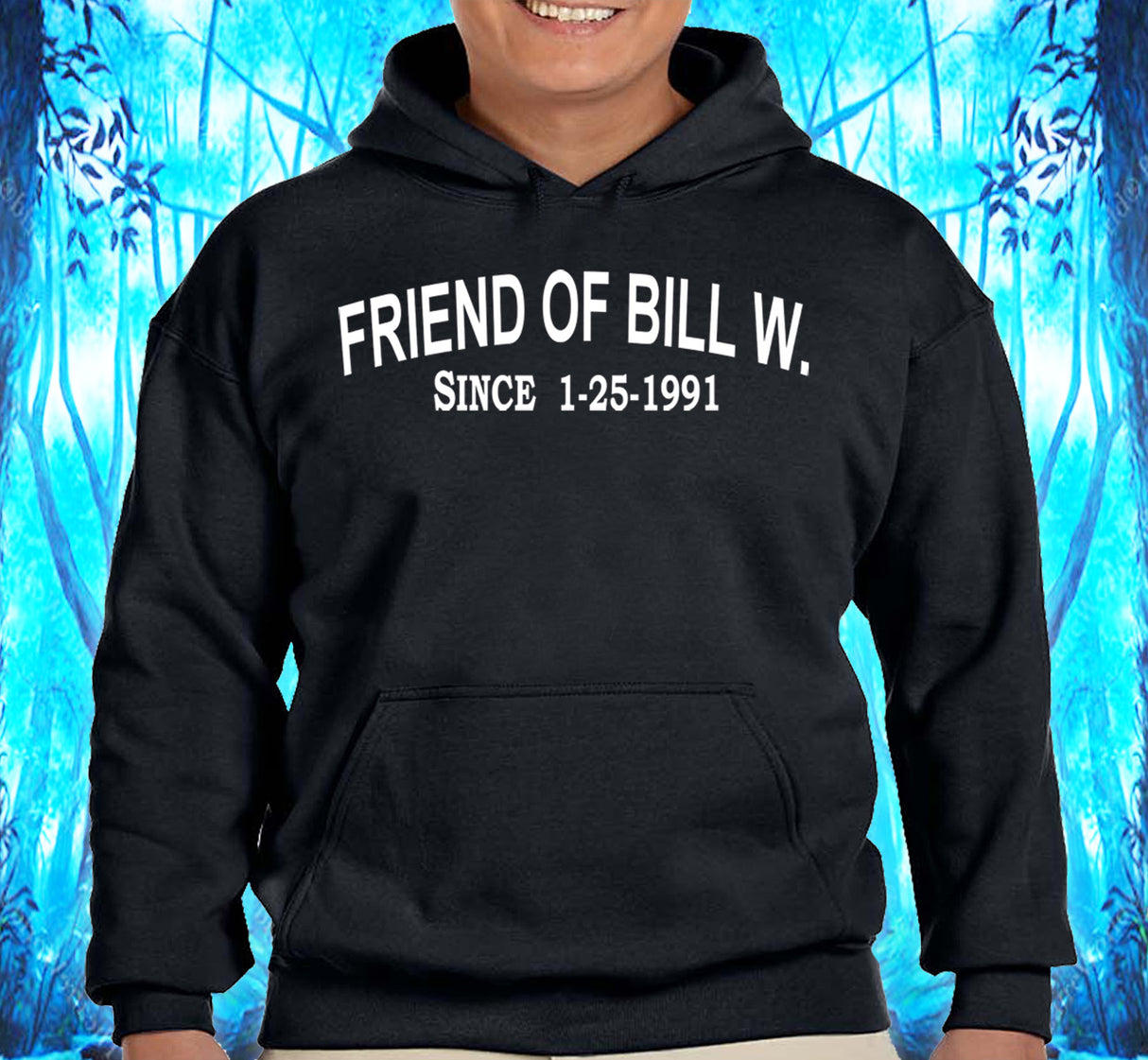 Friend Of Bill W Sober Date Hoodies