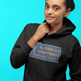 Custom AA Membership Ticket dtg Hoodie