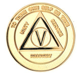 AA Medallion Gold Plated