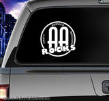 Win Decal - AA Rocks Symbol