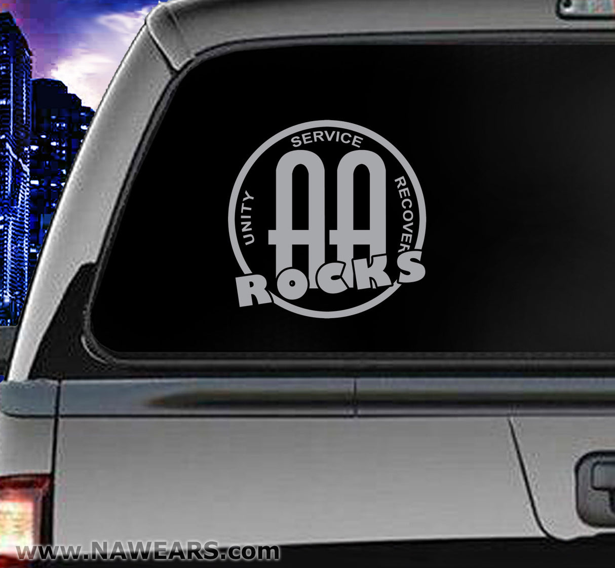 Win Decal - AA Rocks Symbol