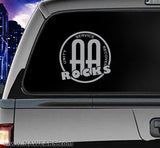 Win Decal - AA Rocks Symbol