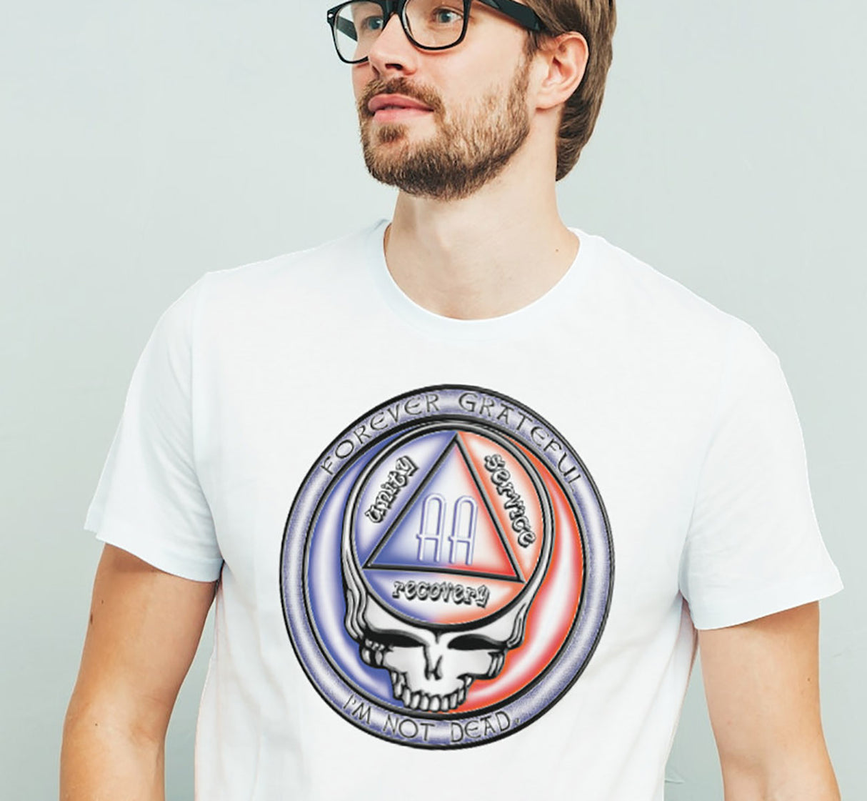 AA - Forever Grateful -  dtg Tee