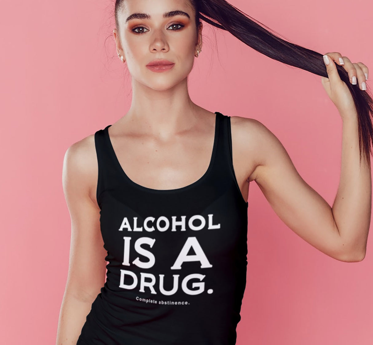 ltt- Alcohol Is A Drug Ladies Tank Tops