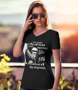 Chase Your Recovery V-neck Tee