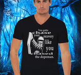 Chase Your Recovery V-neck Tee