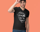 Defects Get Me Hot V-neck Tee