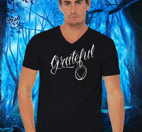 NA Grateful V-neck Tee