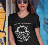 Pay It Forward V-neck Tee