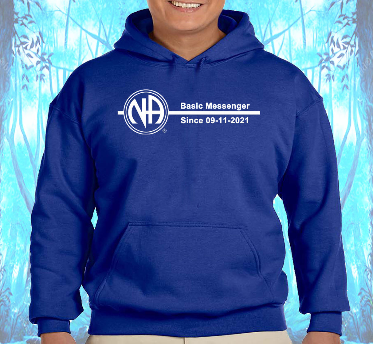 NA Basic Messenger Hoodie