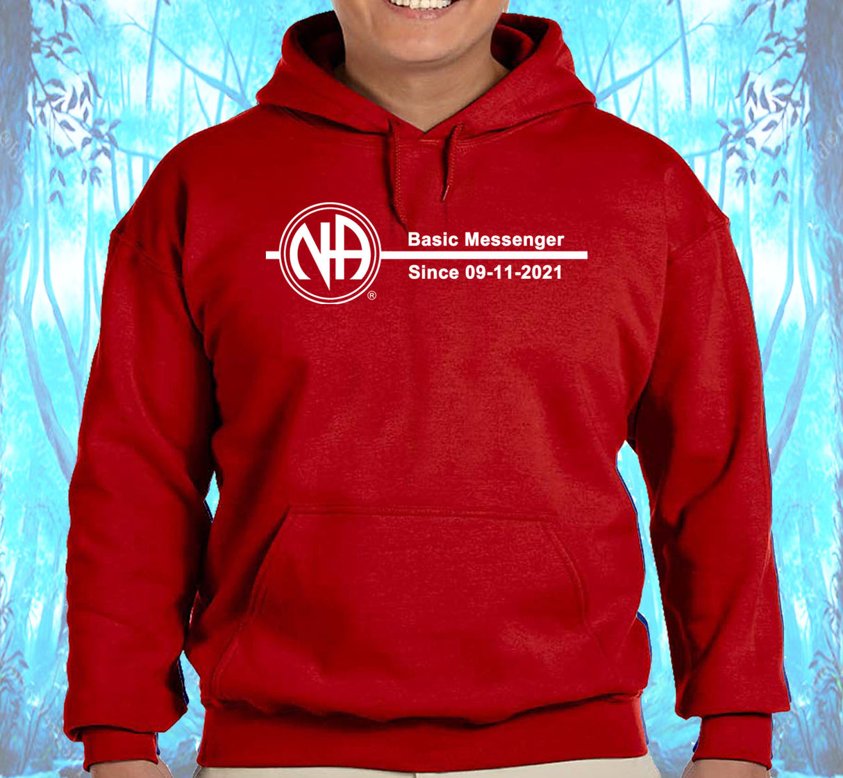 NA Basic Messenger Hoodie