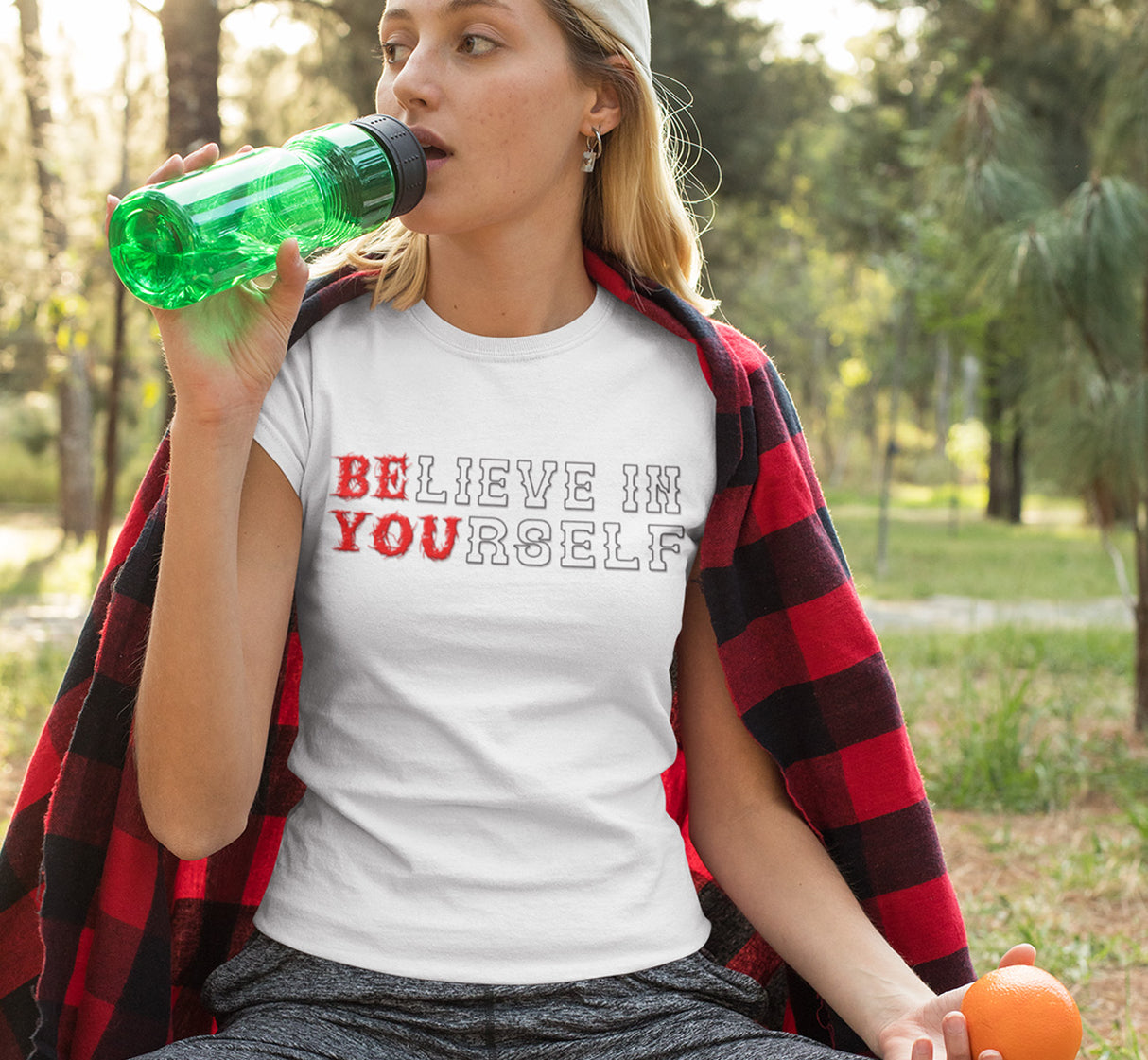 Believe In Yourself  Women's DTG Tee