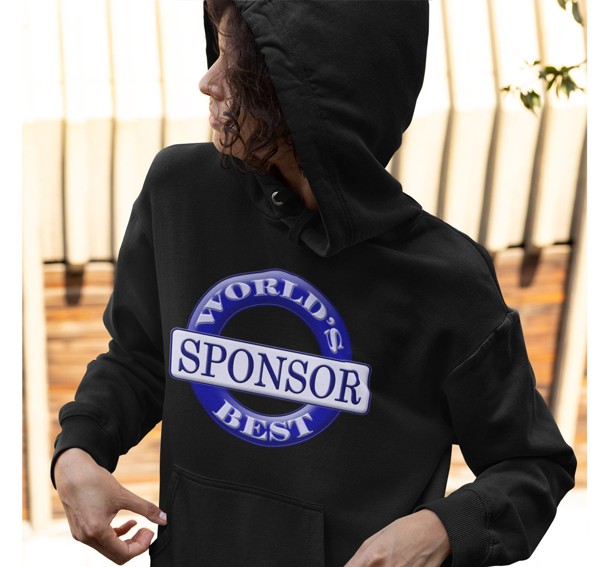 World's Best Sponsor dtg Hoodie