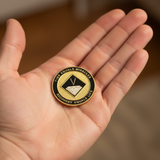 NA Recovery Medallion  Black & Gold