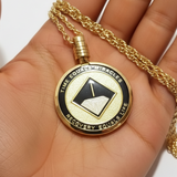 mhkt- Necklace Medallion Holder