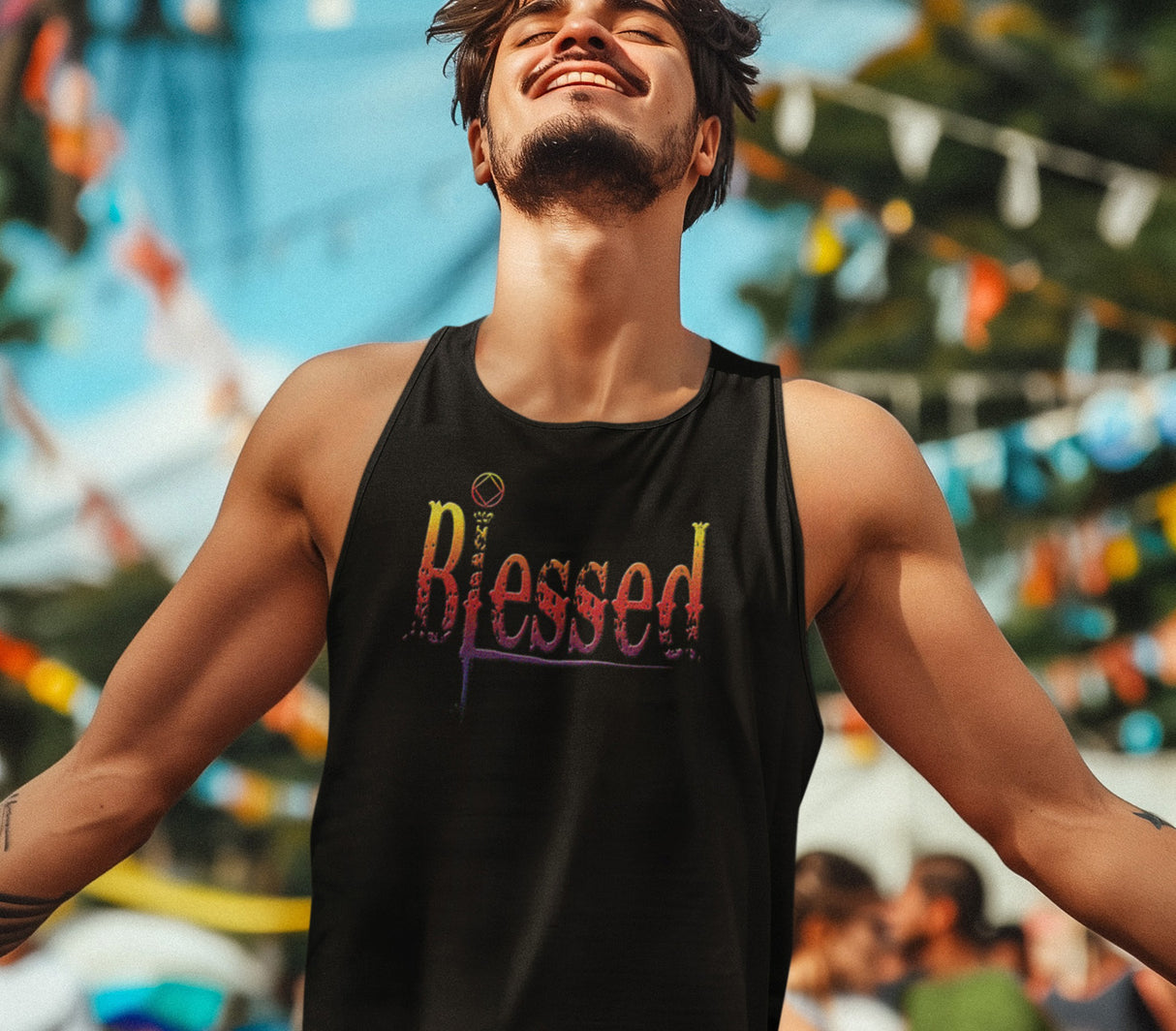 Blessed V.1 NA dtg Tank Top