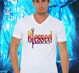 Blessed V.1 V-neck Tee
