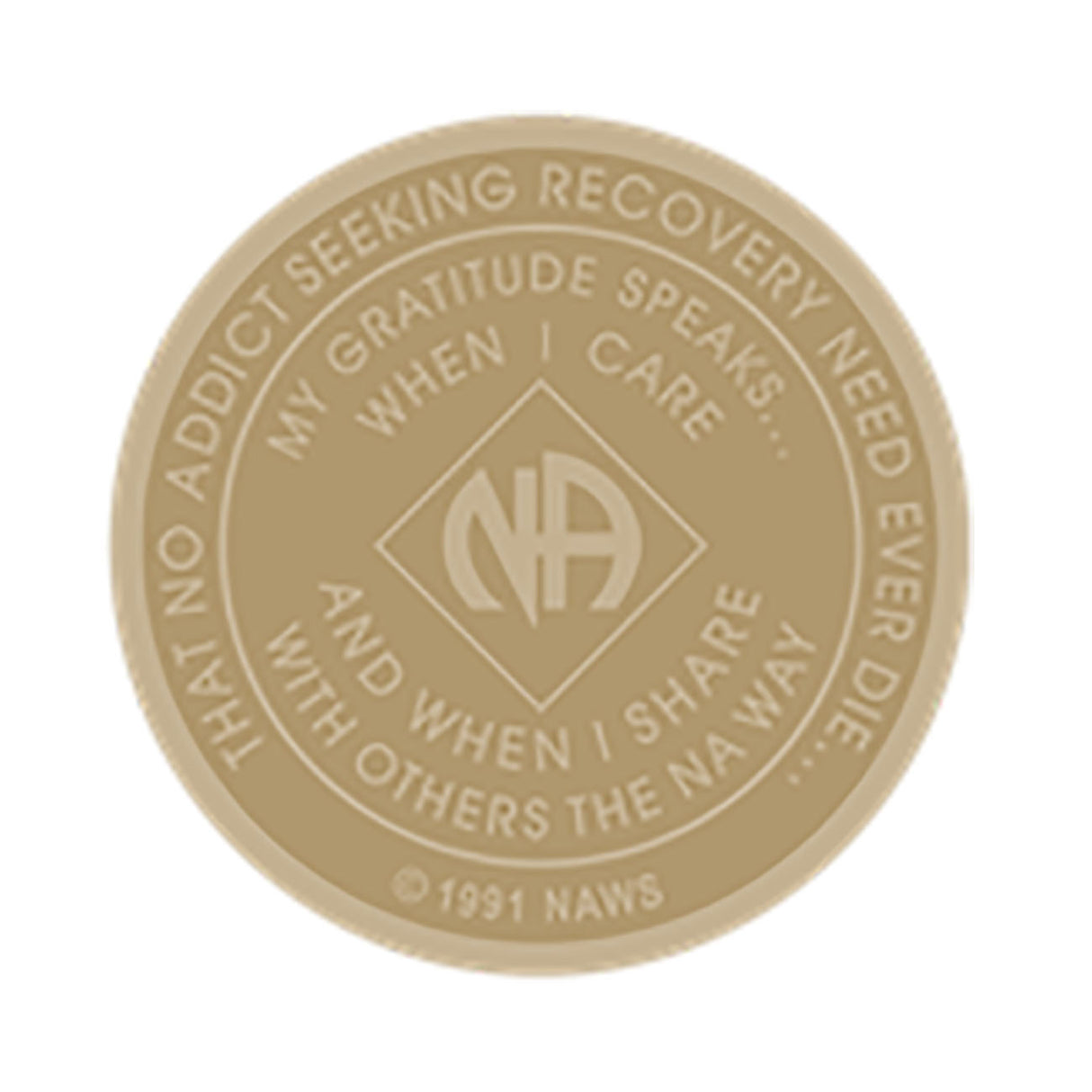 NA Recovery Medallion - Bronze