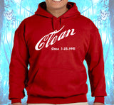 Cola Style Clean Date Pullover Hoodie