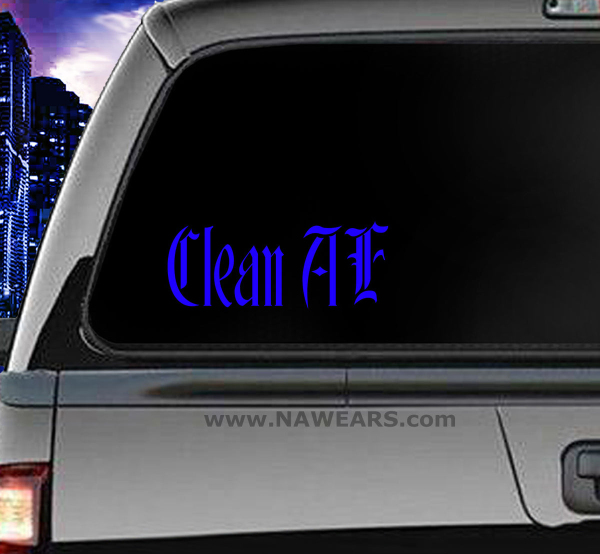 Win Decal Narcotics Anonymous Win Decal - CLEAN AF Window Decals – nawears