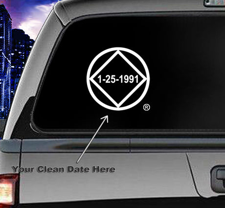 Win Decal- Clean Date Service Symbol