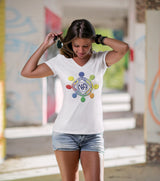 Closing Circle dtg V-Neck Tee
