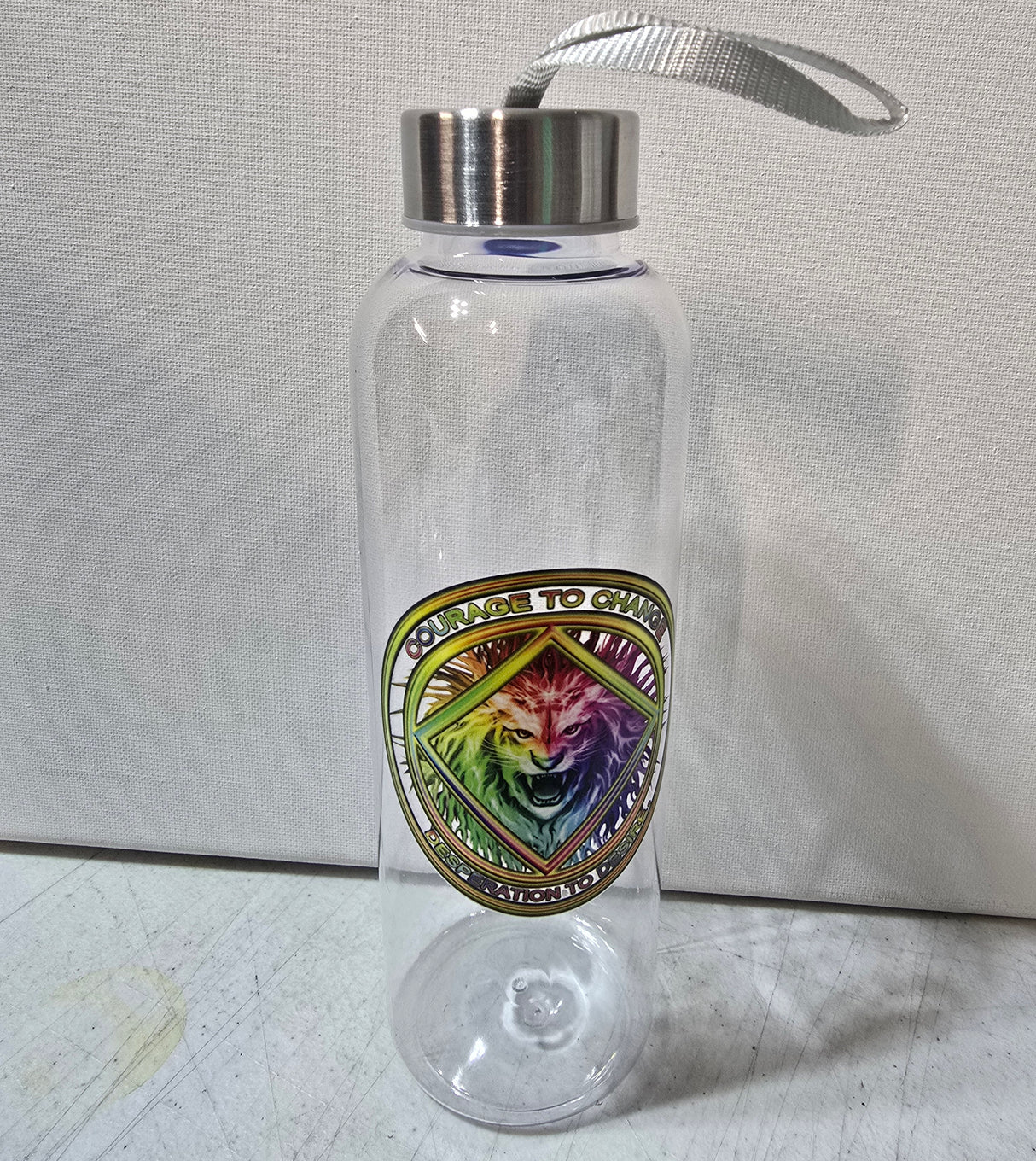 Courage To Change Water Bottle