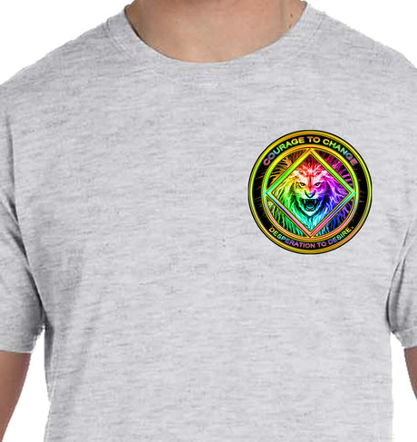 3" Courage To Change Tee