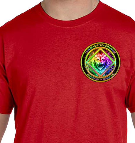 3" Courage To Change Tee