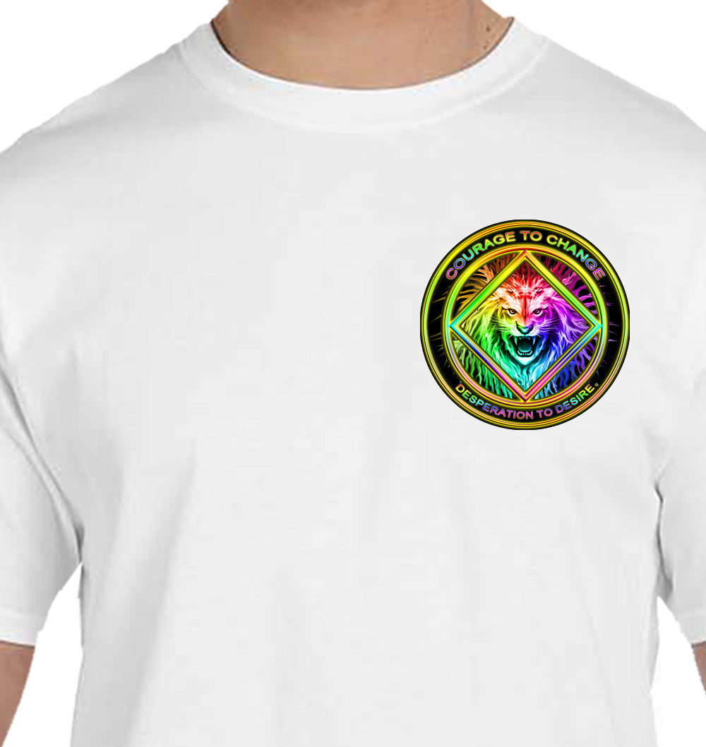3" Courage To Change Tee