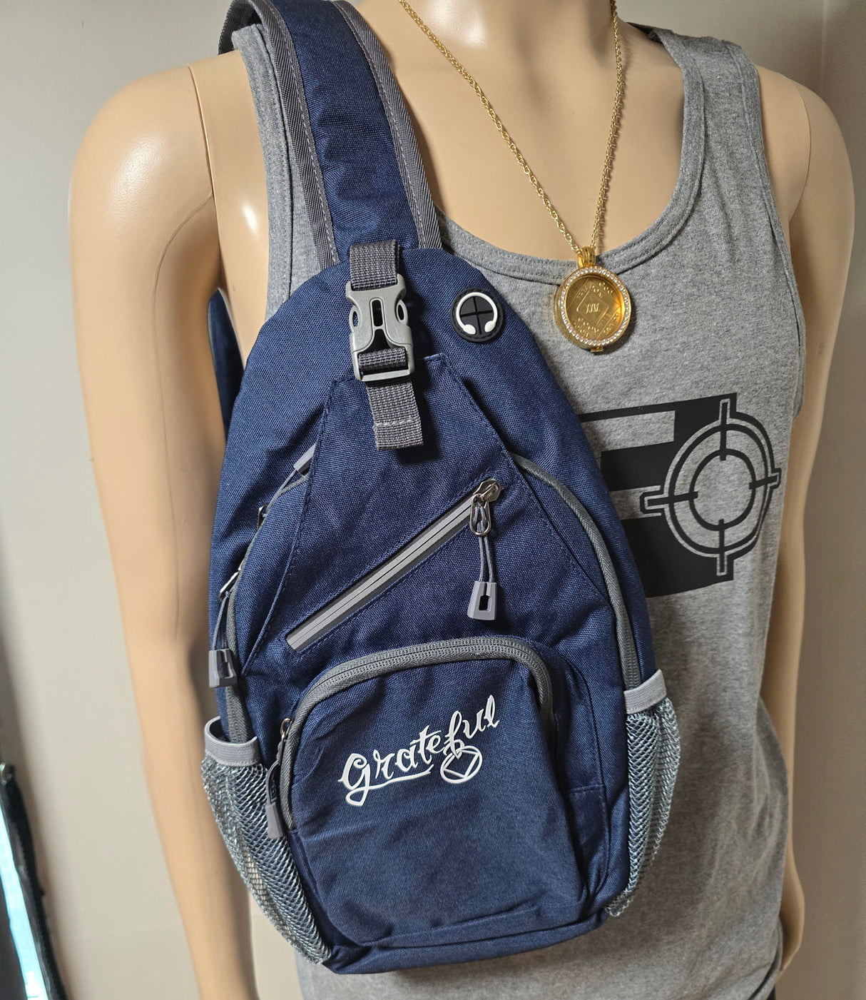 Grateful - Crossbody Sling Bag